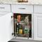 Household Essentials Glidez Chrome 2-Tier Cabinet Organizer